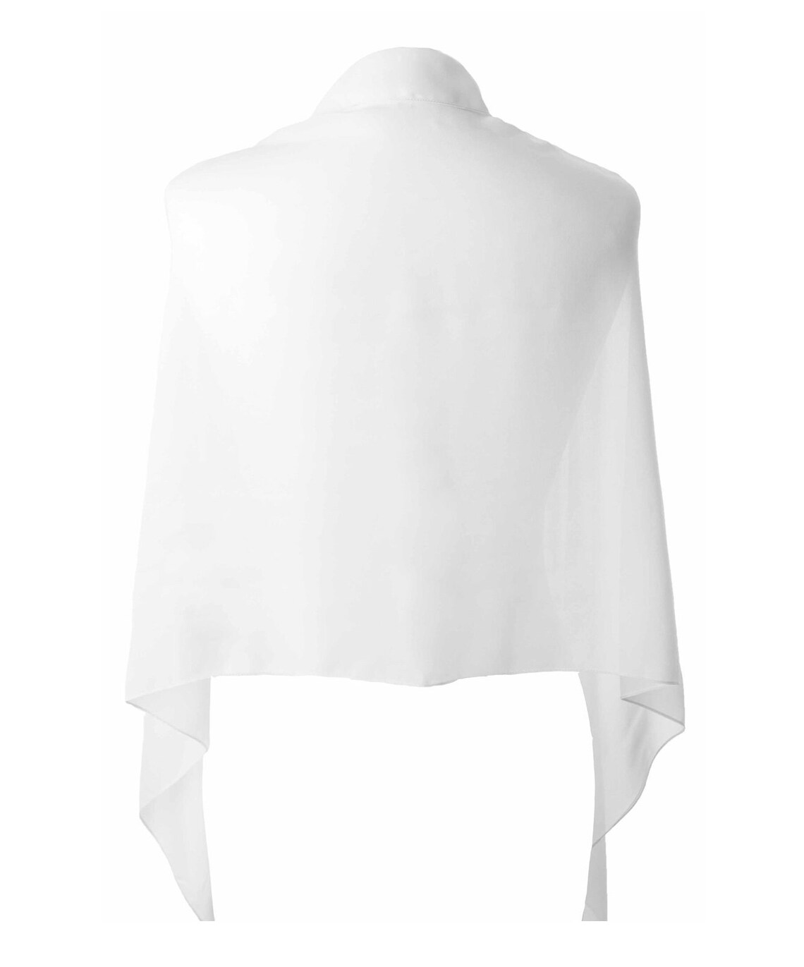 royal blue chiffon wrap