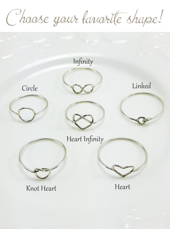 Twist Knot Crystal Ring Criss Cross Infinity Jewelry Wedding Bridesmaid Gift
