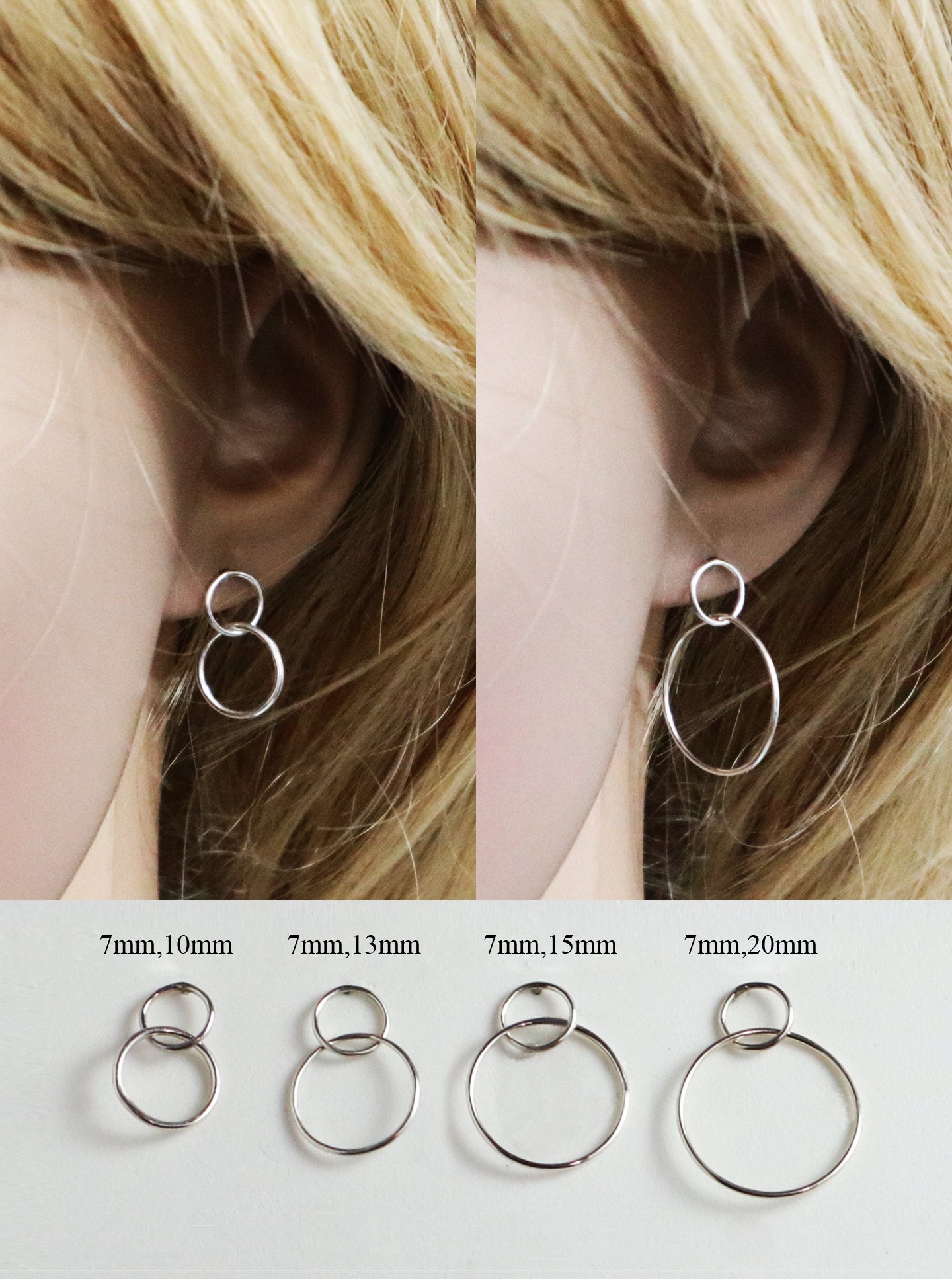 Mother daughter diamond earrings clearance