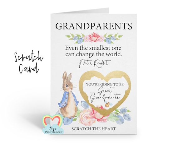 i'm pregnant, pregnancy reveal, pregnancy announcement, pregnancy scratch card, i'm pregnant scratch card, going to be great grandparents