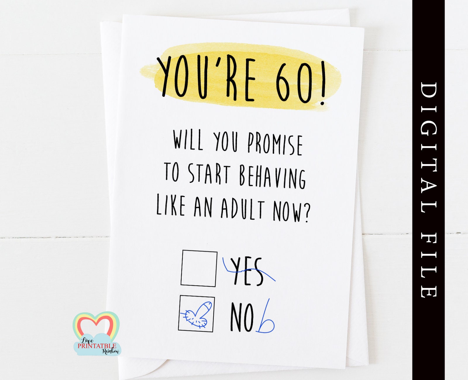 Funny Invitation 60 - Etsy Funny Invitation 60 - Etsy