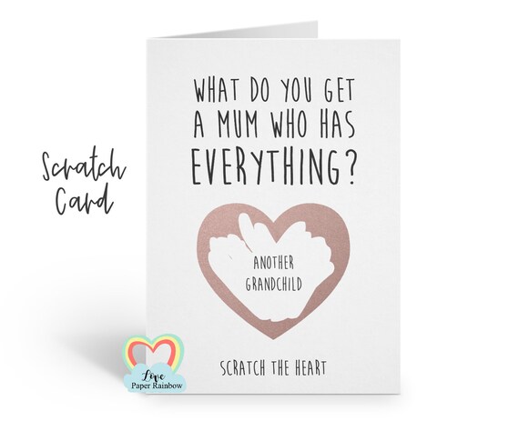 you're going to be a grandma nanny nana nanna grany scratch card i'm pregnant funny pregnancy announcement grandma reveal granny card