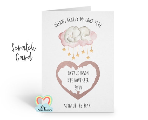 pregnancy reveal scratch card, i'm pregnant scratch card, pregnancy announcement, you're going to be grandparents, baby reveal scratch card