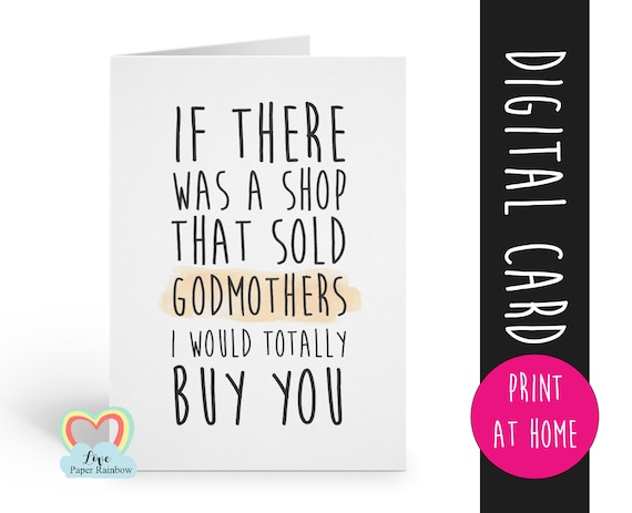 will you be my godmother card printable, godmother proposal, godmother card printable, godmother quote printable, godmother downloadable