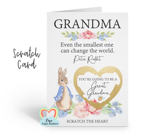 i'm pregnant, pregnancy reveal, pregnancy announcement, pregnancy scratch card, i'm pregnant scratch card, going to be a great grandma