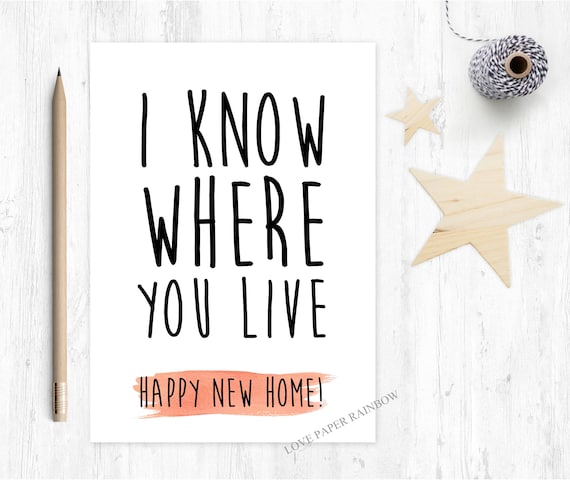 funny new house card, funny moving house card, funny new home card, new home card, new house card, moving home card, moving house card, rude