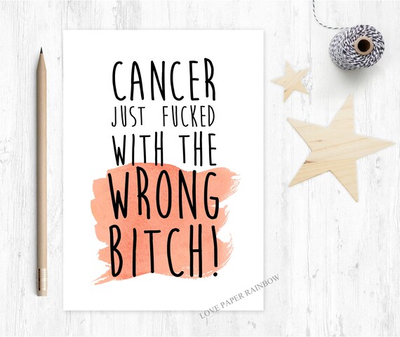 cancer card, funny cancer card, you beat cancer, cancer support card, cancer survivor, chemotherapy card