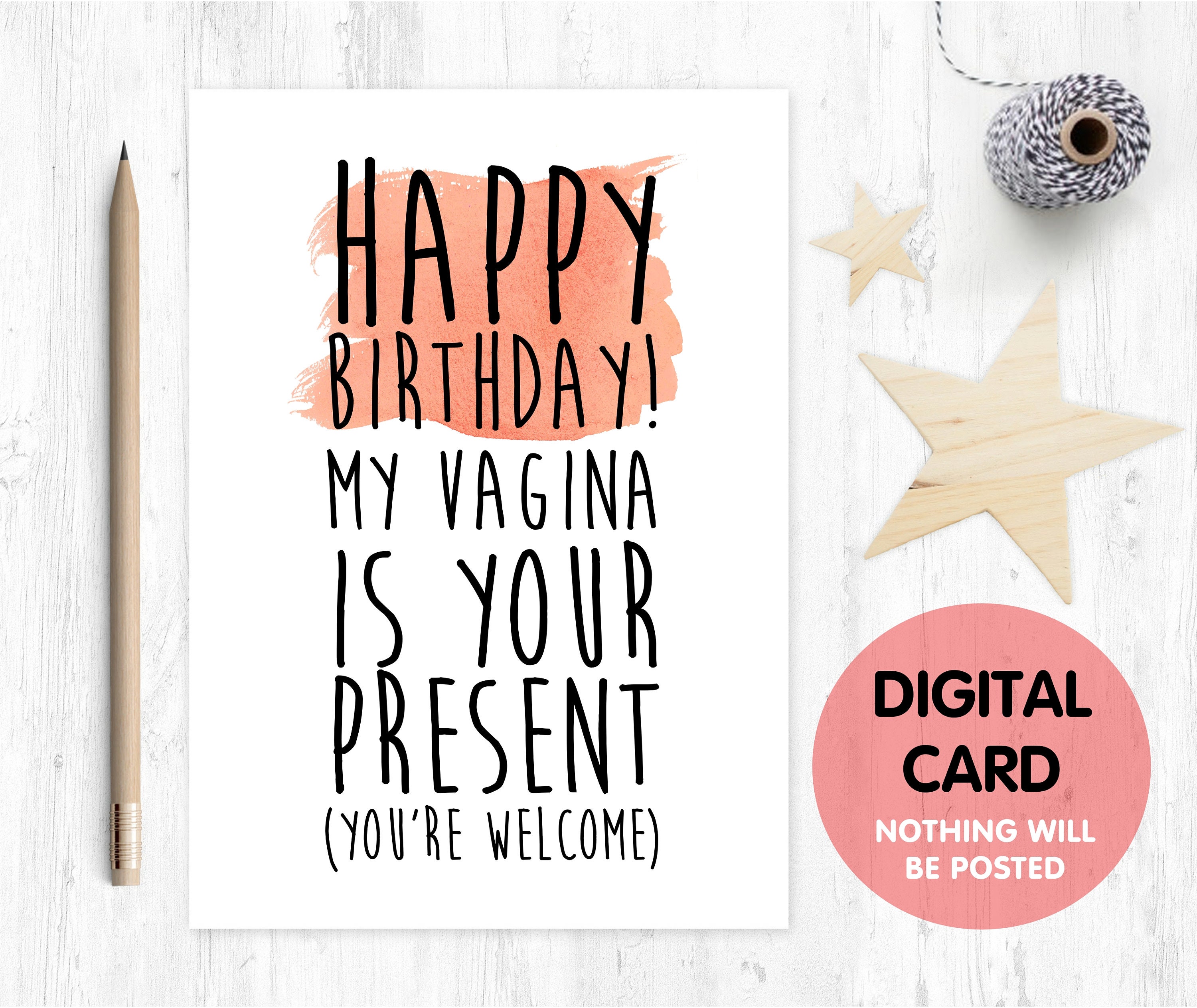 printable birthday card rude birthday card naughty birthday card