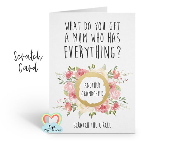 you're going to be a grandma nanny nana nanna grany scratch card i'm pregnant funny pregnancy announcement grandma reveal granny card