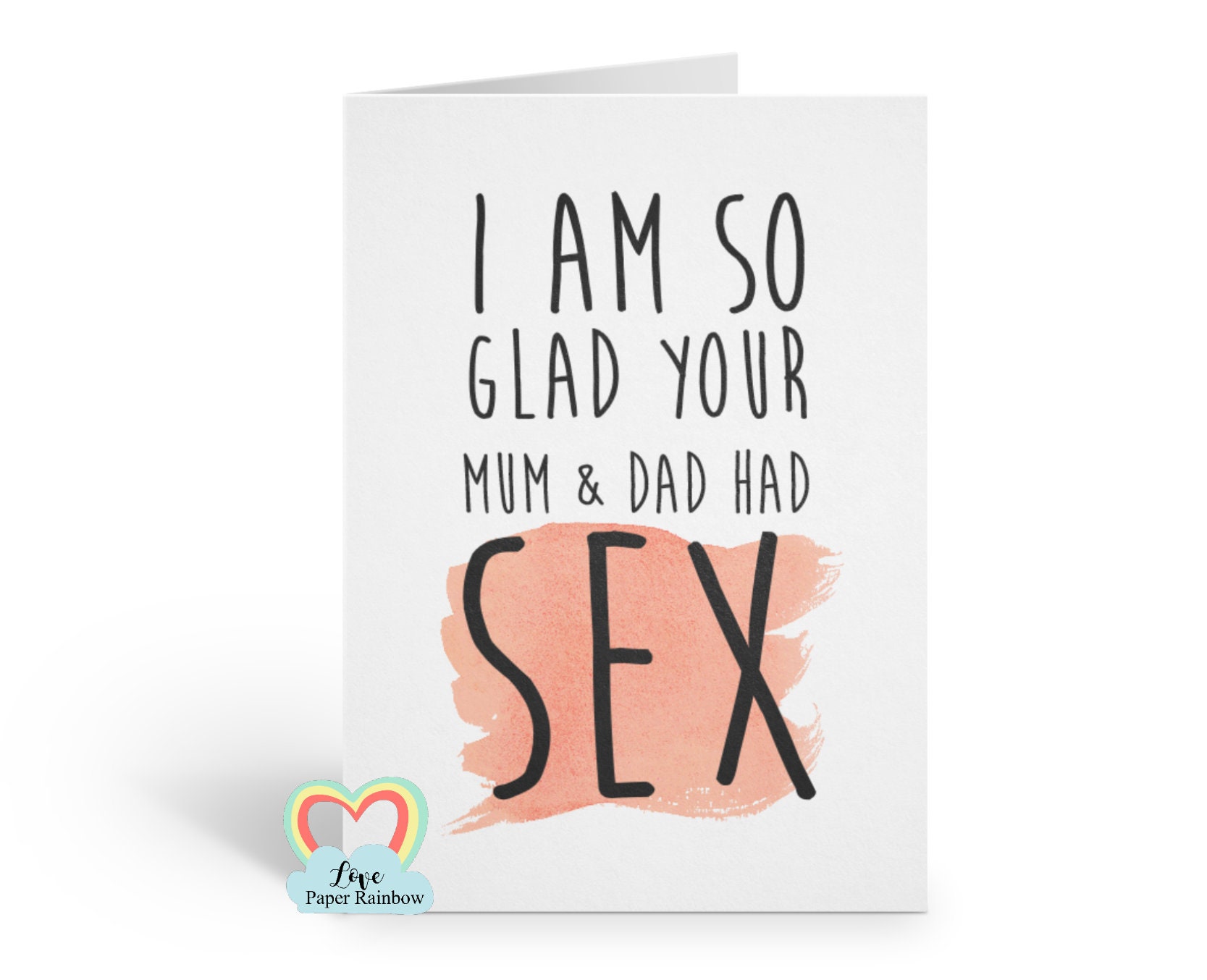 Rude birthday cards, clap your tits