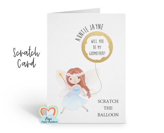 will you be my godmother scratch card godmother proposal will you be my godfather card godfather proposal will you be my godparents card