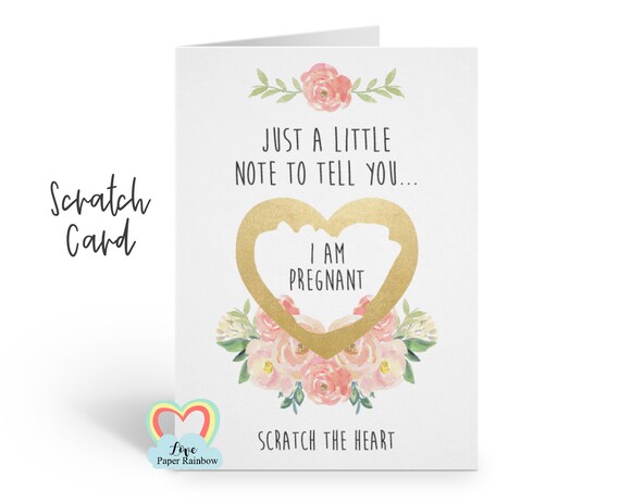 I'm pregnant, pregnancy reveal, pregnancy announcement, pregnancy scratch card, i'm pregnant scratch card, you're going to be a daddy