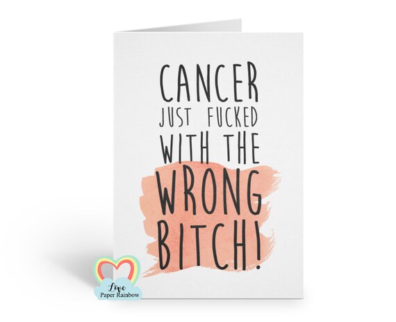 cancer card, funny cancer card, you beat cancer, cancer support card, cancer survivor, chemotherapy card