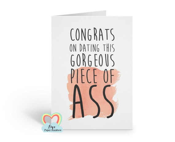 rude anniversary card funny anniversary card girlfriend boyfriend love card ass valentines card naughty dating card relationship