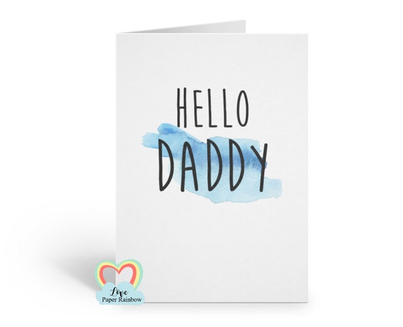 I am pregnant, funny daddy to be card, funny pregnancy reveal, funny pregnancy card, you are the father, baby daddy, hello daddy, new baby