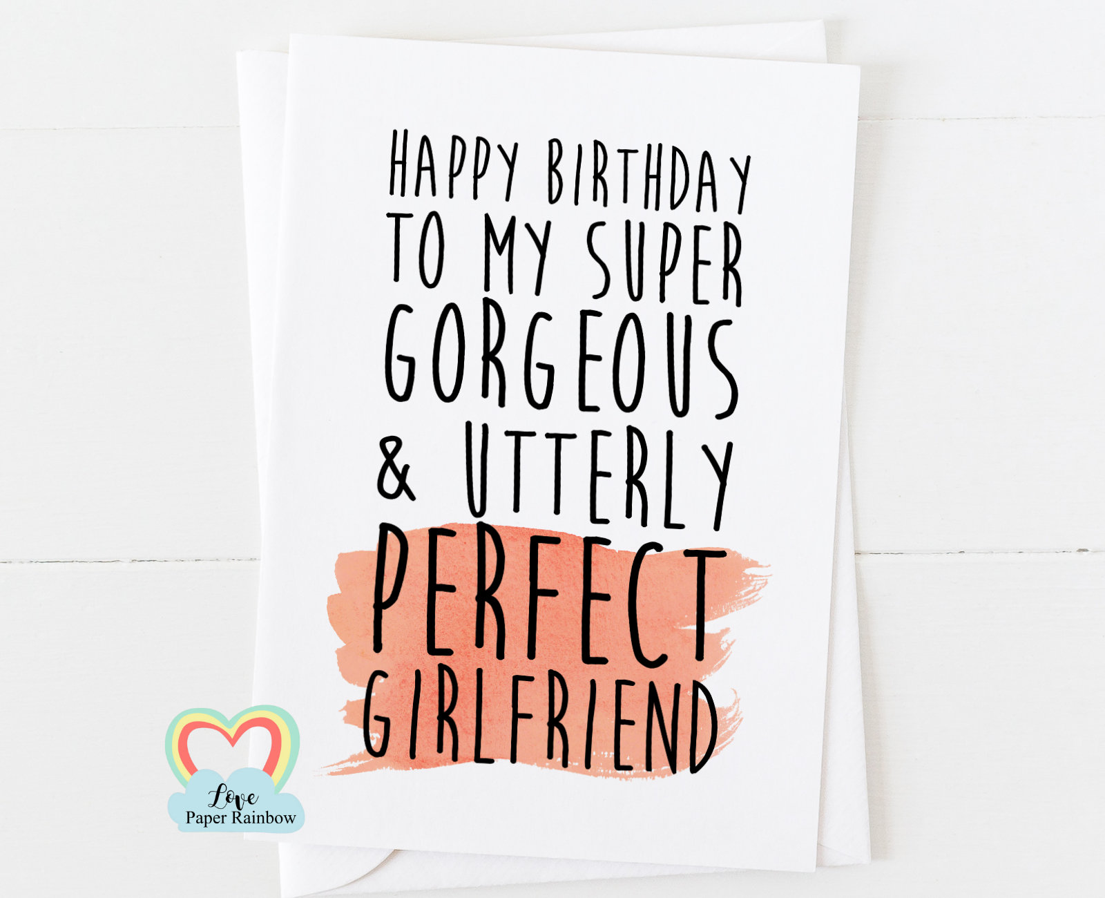 Funny girlfriend birthday card girlfriend birthday card Etsy
