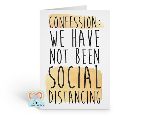 social distance pregnancy card funny pregnancy card we are having a baby you're going to be grandparents pregnancy announcement