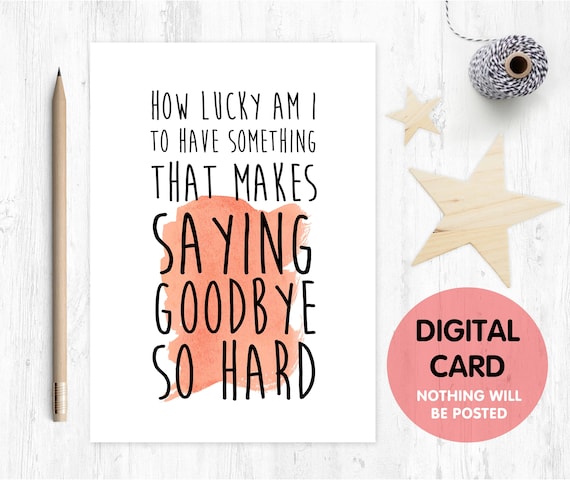leaving card printable retirement card instant download emigrating goodbye winnie the pooh quote job promotion love paper rainbow miss you