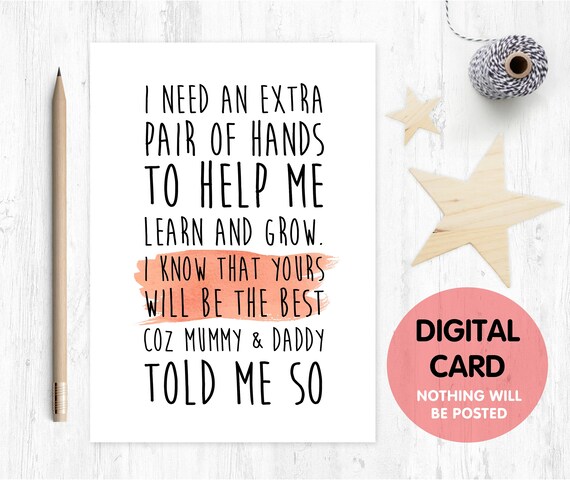 PRINTABLE will you be my godmother card, godmother card, printable godmother card, godmother poem, godparents, i need an extra pair of hands