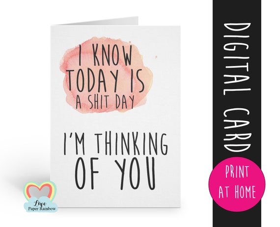 PRINTABLE cards, thinking of you card printable, thinking of you instant download, sympathy card, bereavement, pet loss, dog sympathy card
