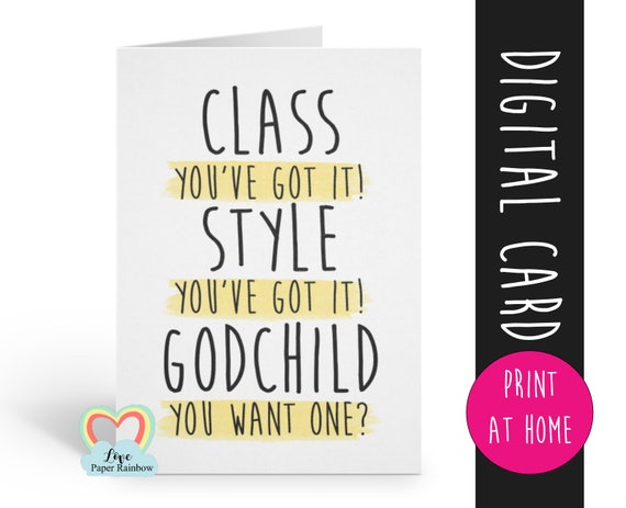 funny godmother card printable funny godfather card instant download godmother proposal will you be my godparent do you want a godchild