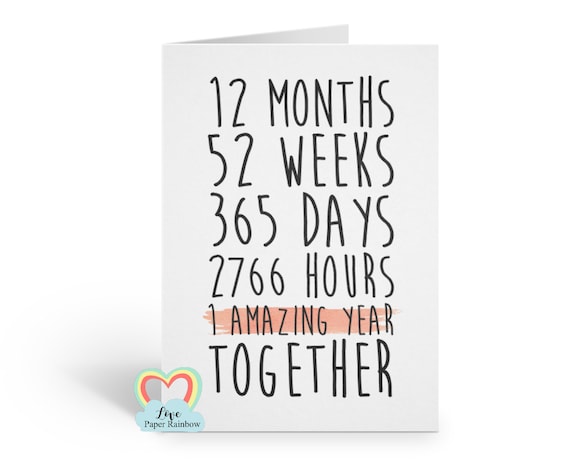 1st anniversary card, 1 amazing year, first year as mr and mrs, mr and mrs card, 1st wedding anniversary card, gay anniversary card