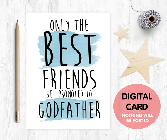 godfather card printable will you be my godfather card digital download godfather proposal floral godfather card best friends get promoted