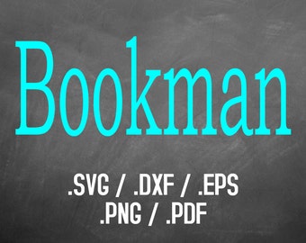 SVG Font Design File, Silhouette Studio Design, Cricut Design File, Brother Scan Cut, DXF Files, SVG Font, Eps Files, Svg Fonts, Block Font