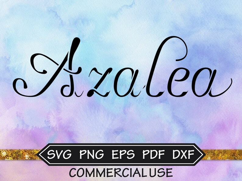 Download Eps Files Scal Svg Font Svg Font Brother Wedding Font Silhouette Azalea Font Design Files Cricut Design Silhouette Studio Dxf Files Clip Art Art Collectibles Keyforrest Lt