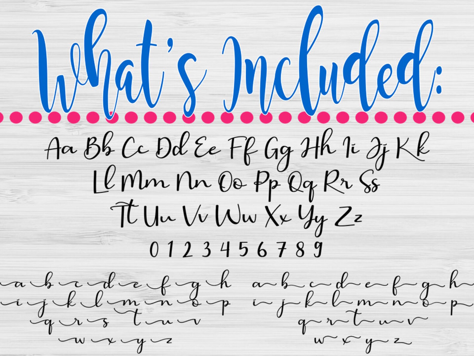 Frosting Font Design Files for Use With Your Silhouette & Etsy