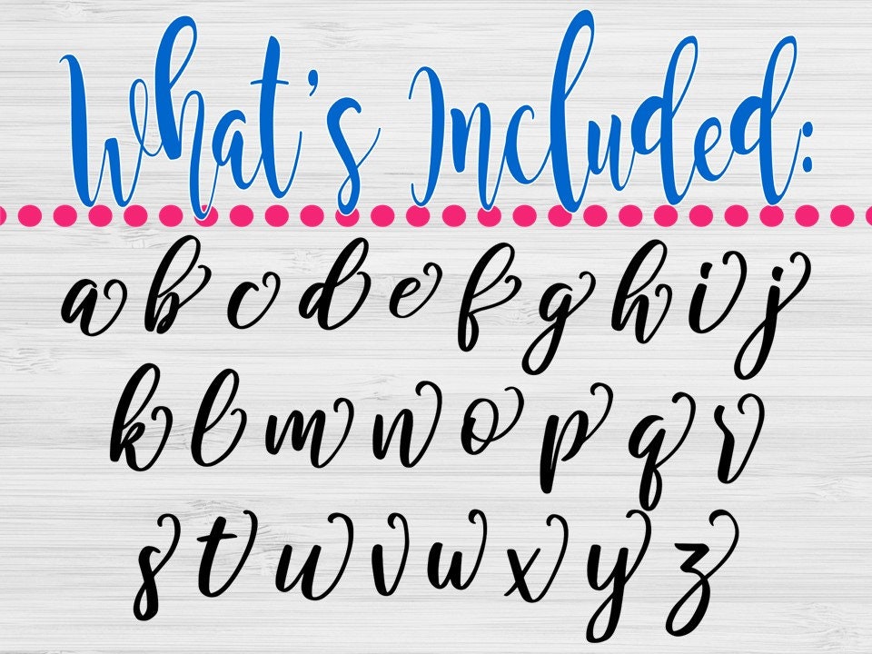 Caroline Font, Wedding Svg Font, Cricut Script Font, Cursive Font ...