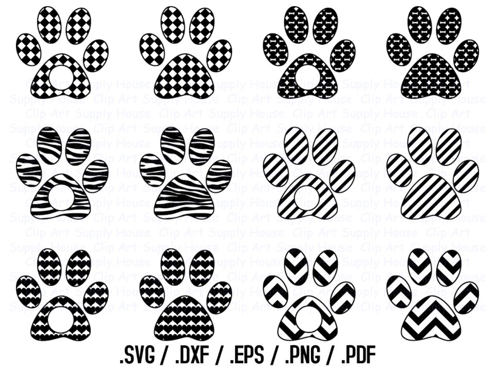 Free Free Paw Print Monogram Svg 298 SVG PNG EPS DXF File
