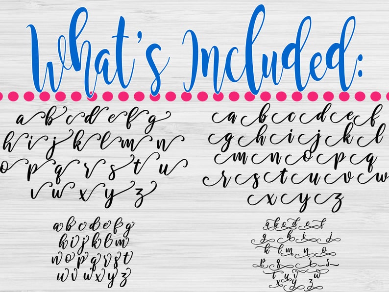 Caroline Font Wedding Svg Font Cricut Script Font Cursive - Etsy