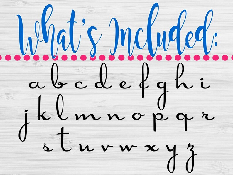 Doris Font Download - Wedding SVG Font - True Type Design - Silhouette ...