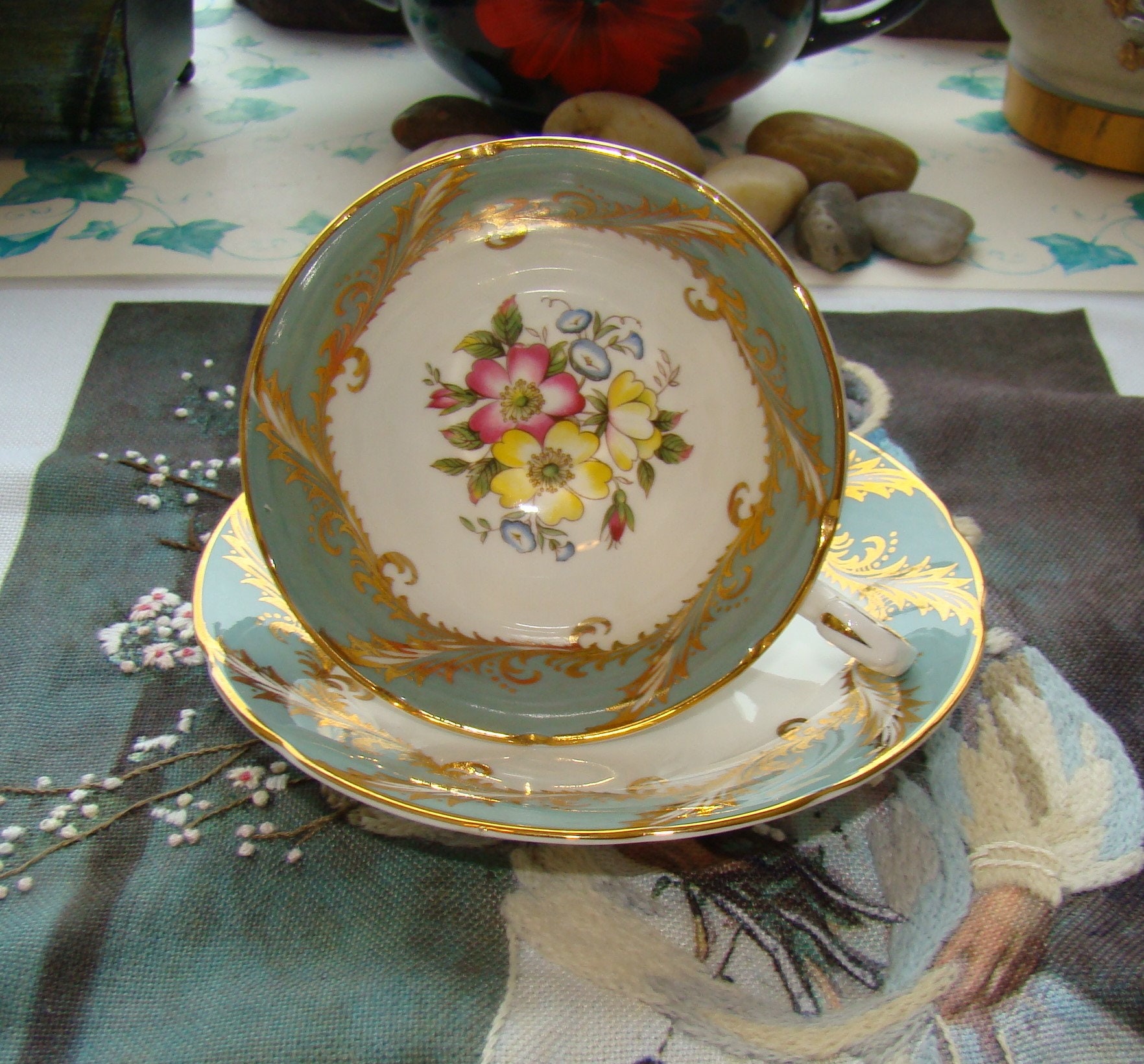 Paragon - Fine Bone China England - Vintage Tea Cup and