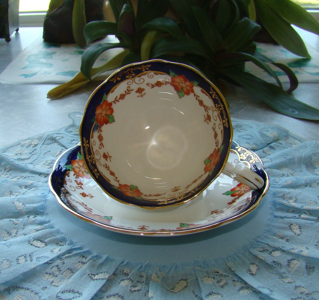 Bell Fine Bone China England Vintage Tea Cup and Saucer - Etsy