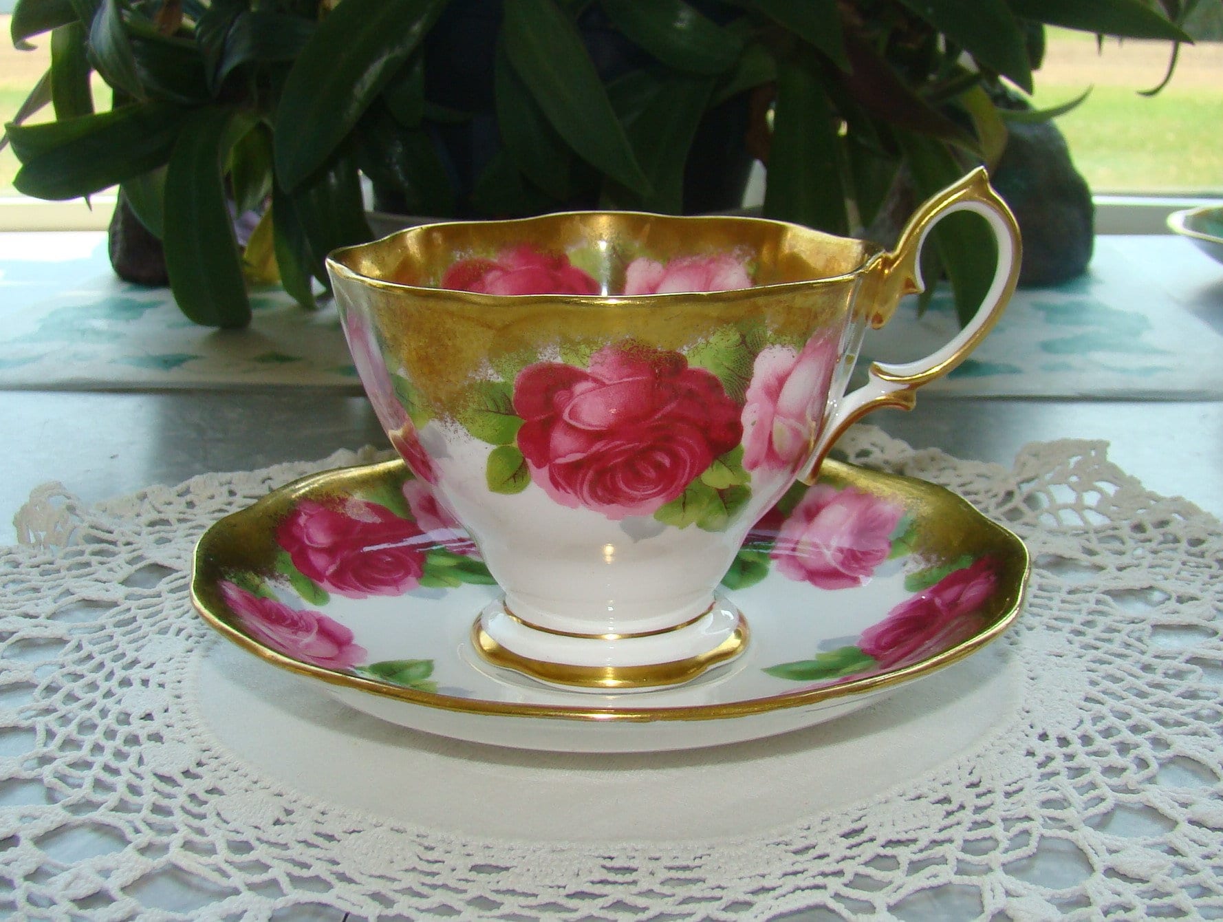 Royal Albert Old English Rose Bone China England Etsy