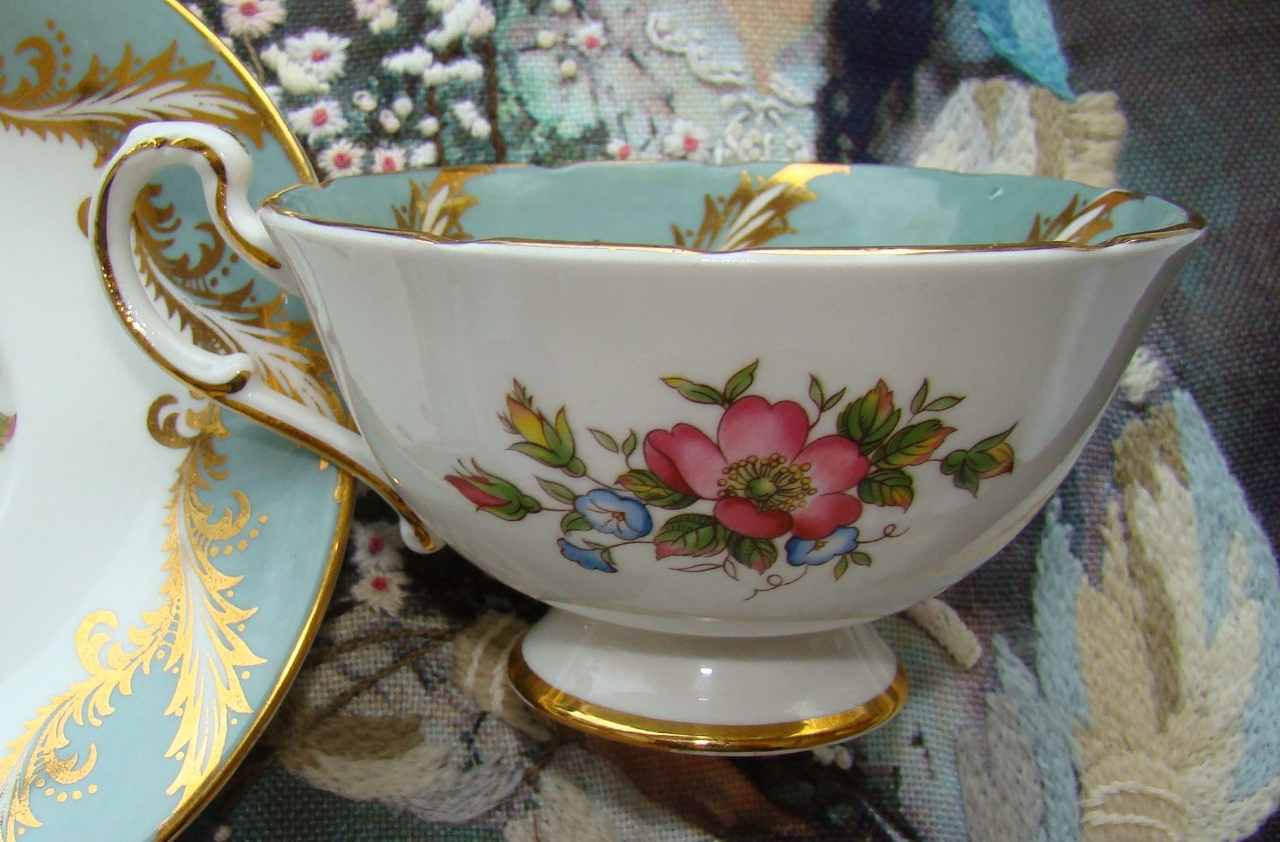 Paragon - Fine Bone China England - Vintage Tea Cup and
