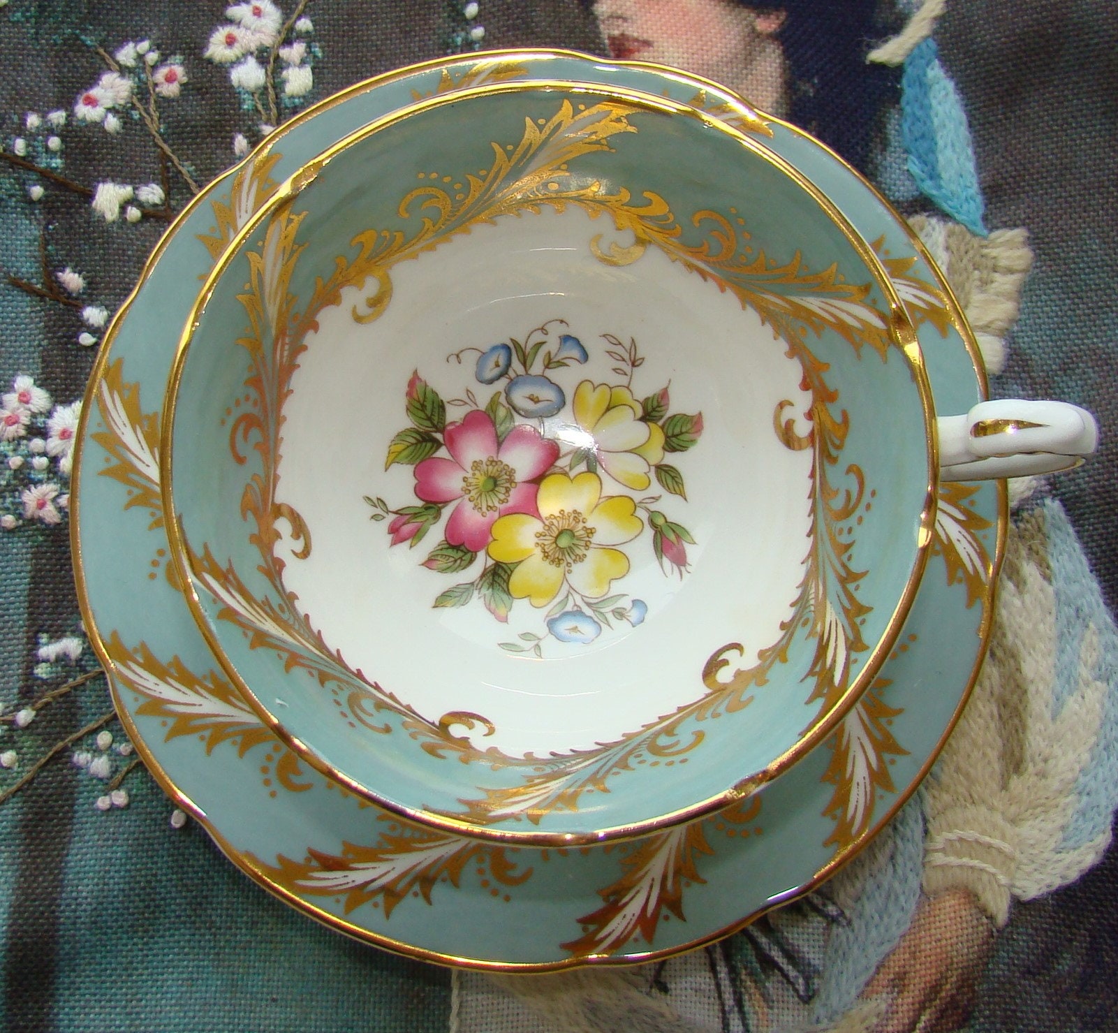 Paragon - Fine Bone China England - Vintage Tea Cup and