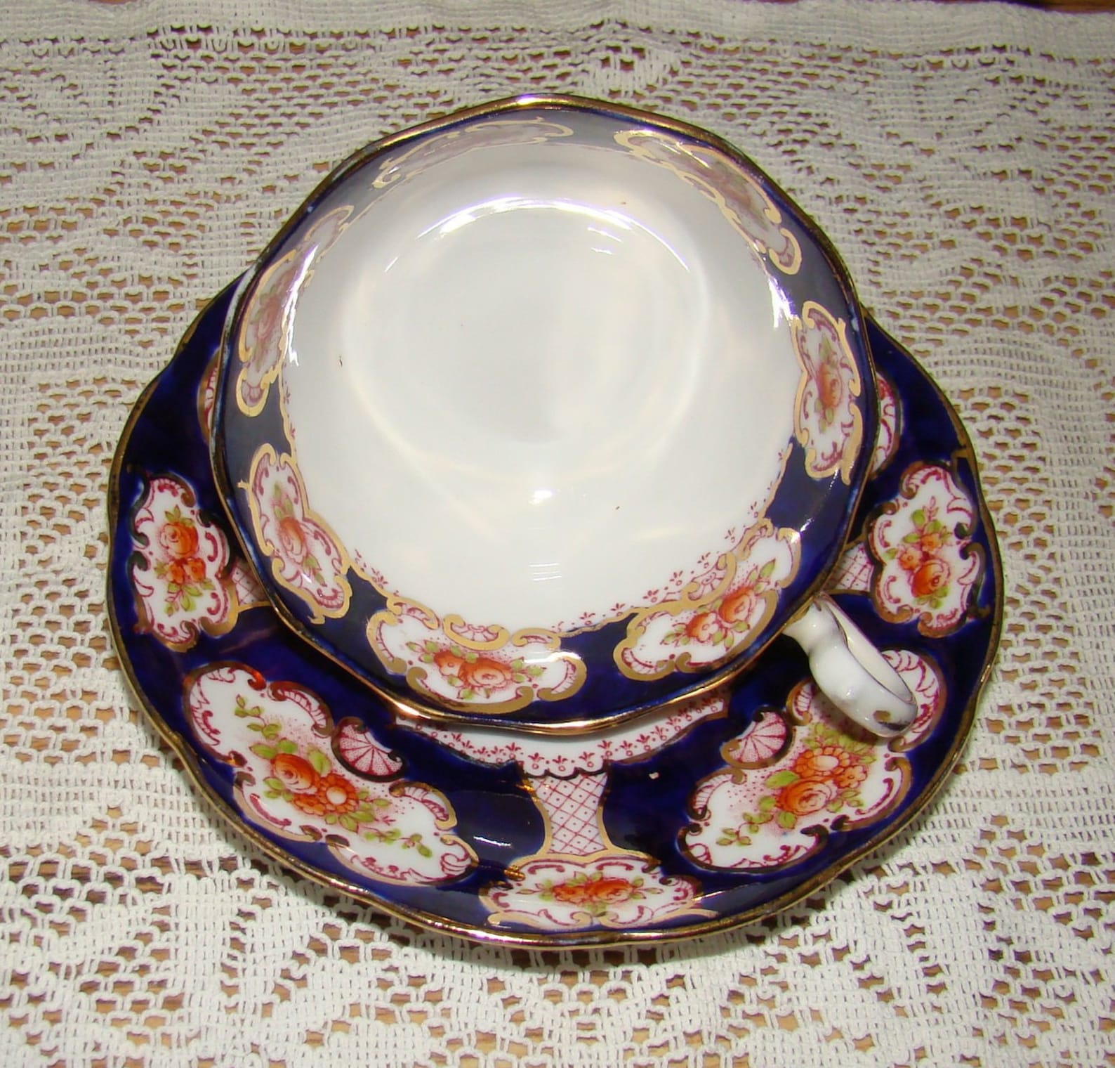 Rare Royal Albert Crown China England Alhambra Antique Tea Etsy