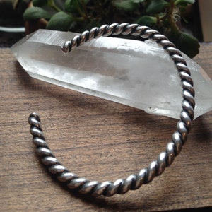 Sterling Silver Twist Cuff Bracelet