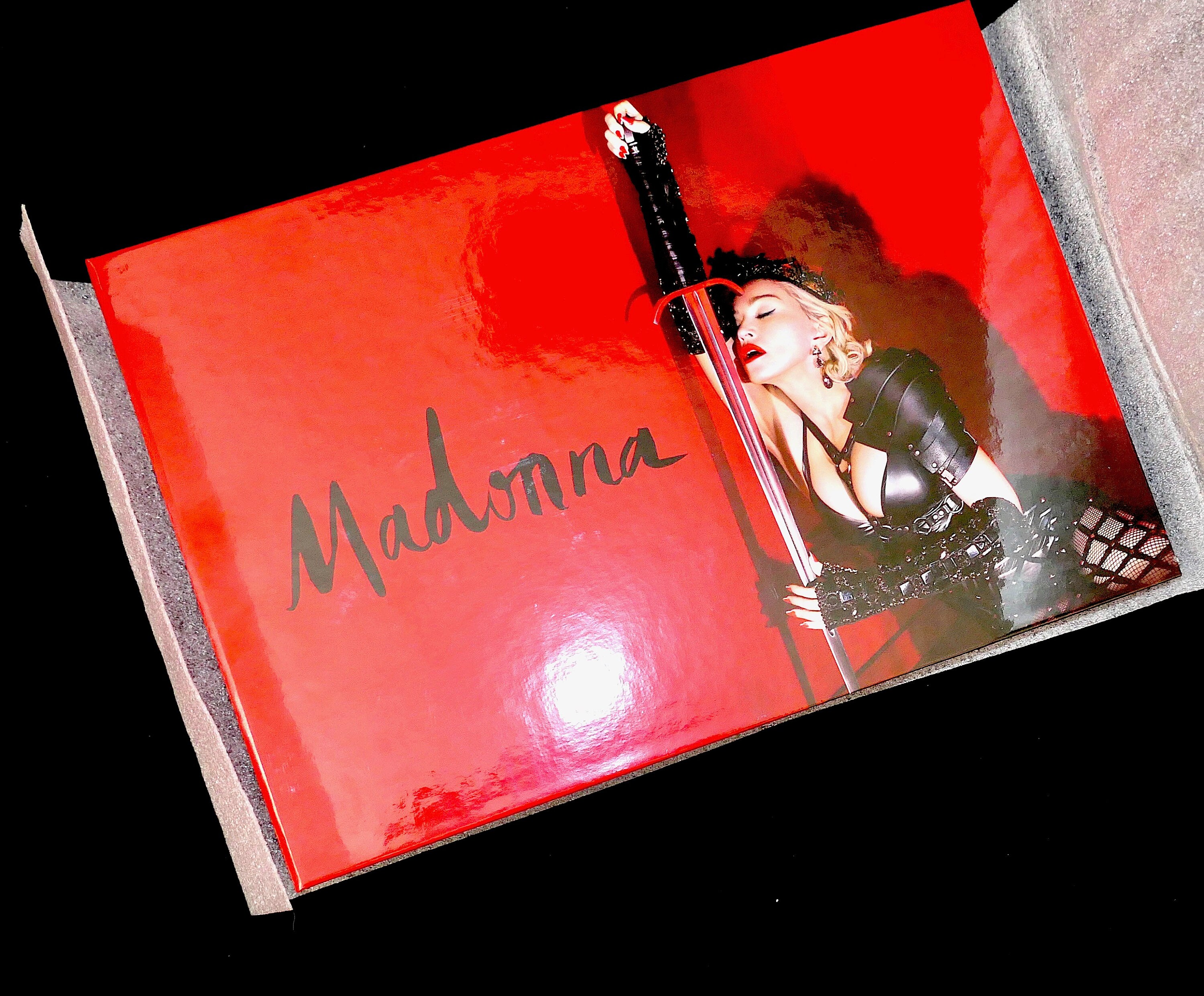 Madonna Rebel Heart Tour 2015 VIP Commemorative Album COA Madonna Rebel Heart Tour 2015 VIP Commemorative Album COA
