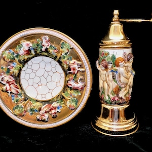 Capodimonte plate - Etsy 日本