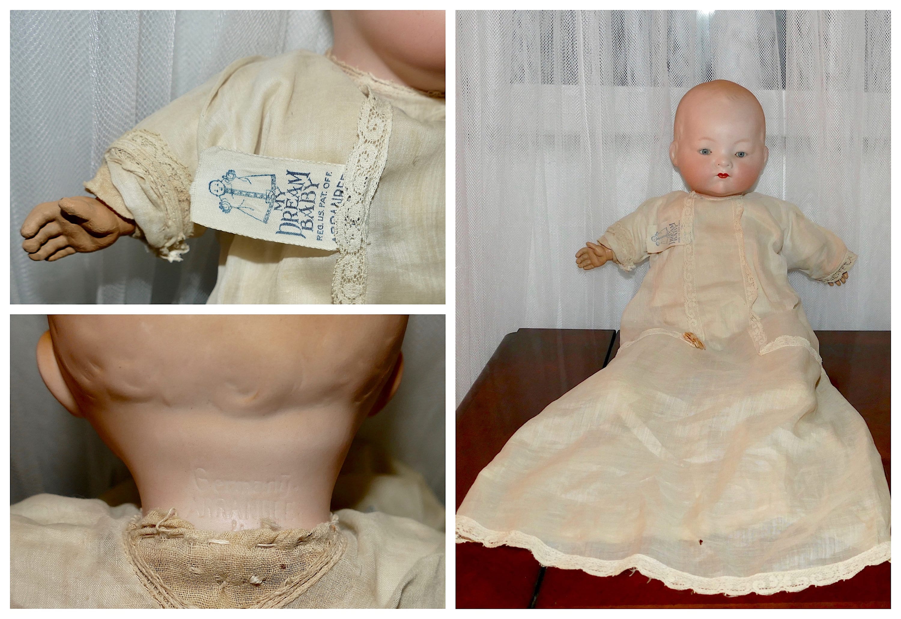 Antique 1920s German My Dream Baby ARRANBEE Doll 17