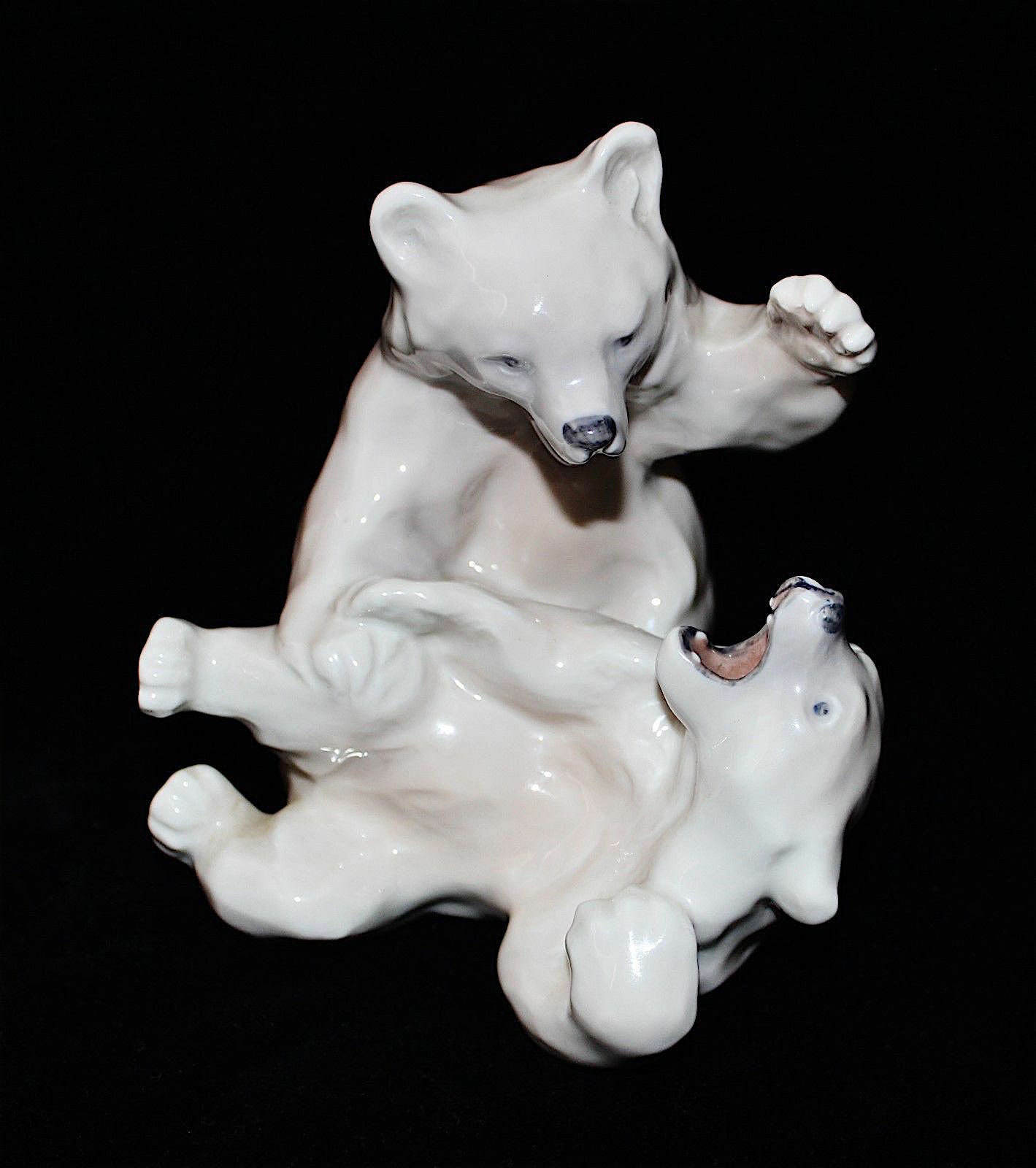 Verry Good Denmark 1980s B&G Polarbear Large Knud Kyhn