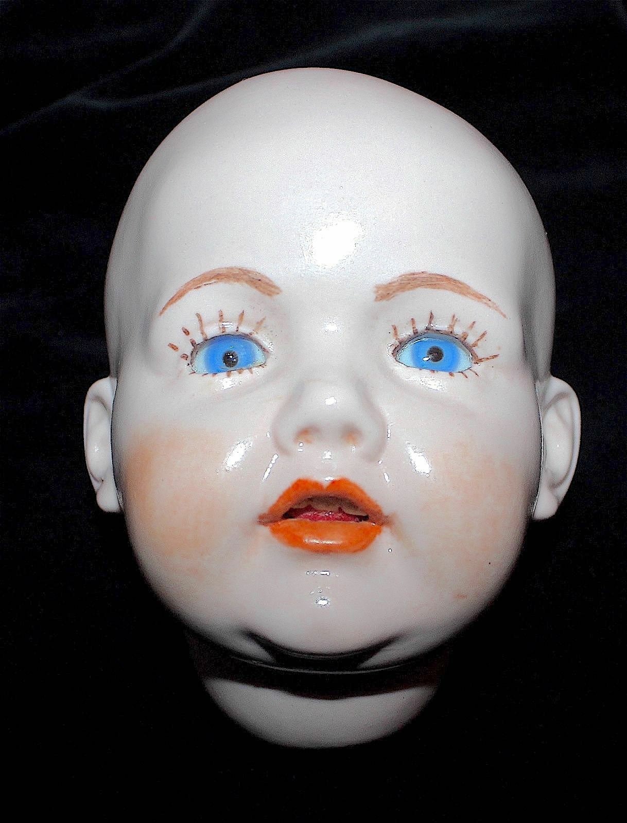Tête De Poupée En Biscuit Porcelaine - Reproduction Kestner Moule 211 - Taille 10
