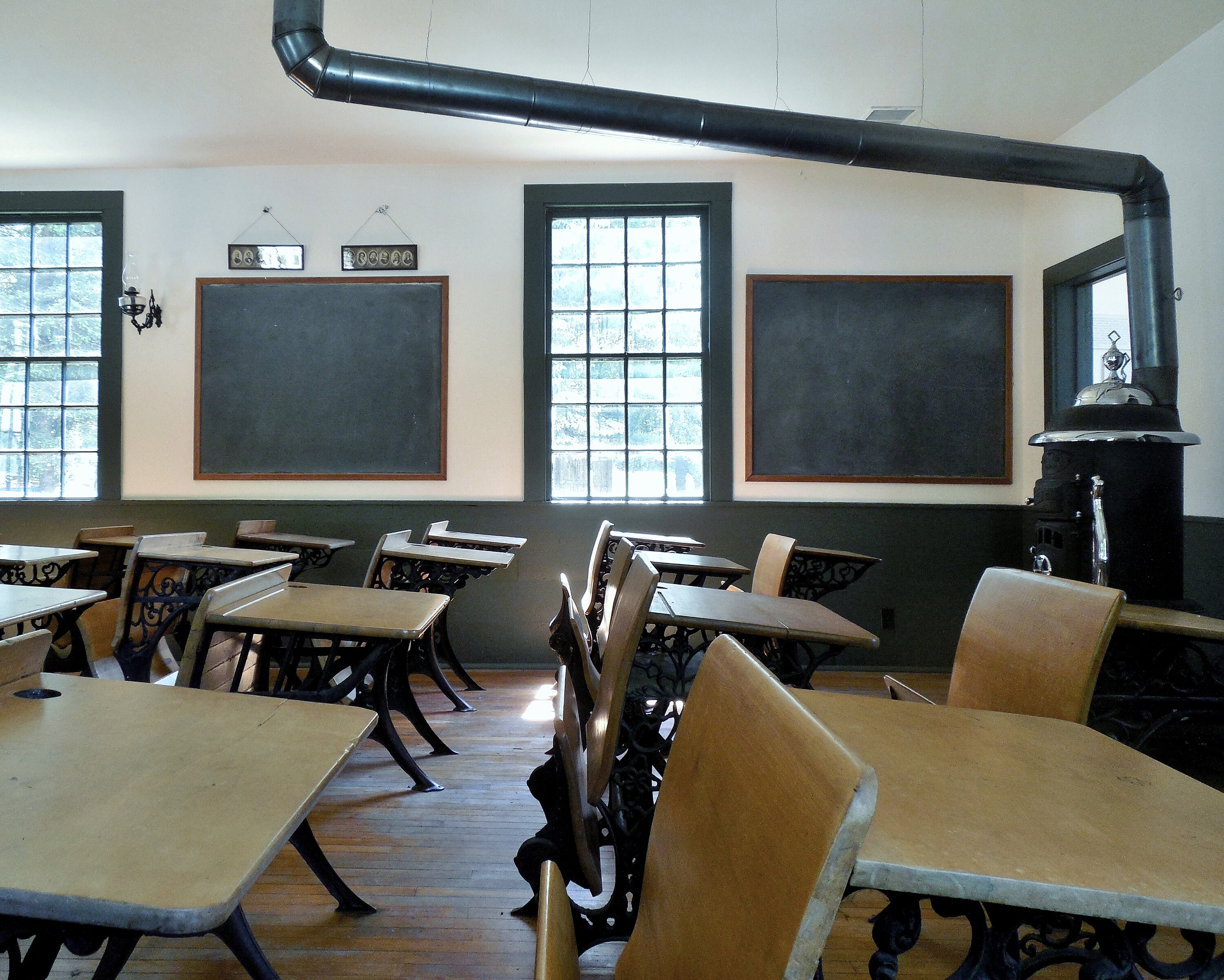 Cadre Photo Pomme Russ Little Olde School House - Rouge Céramique 7.5x7.5cm