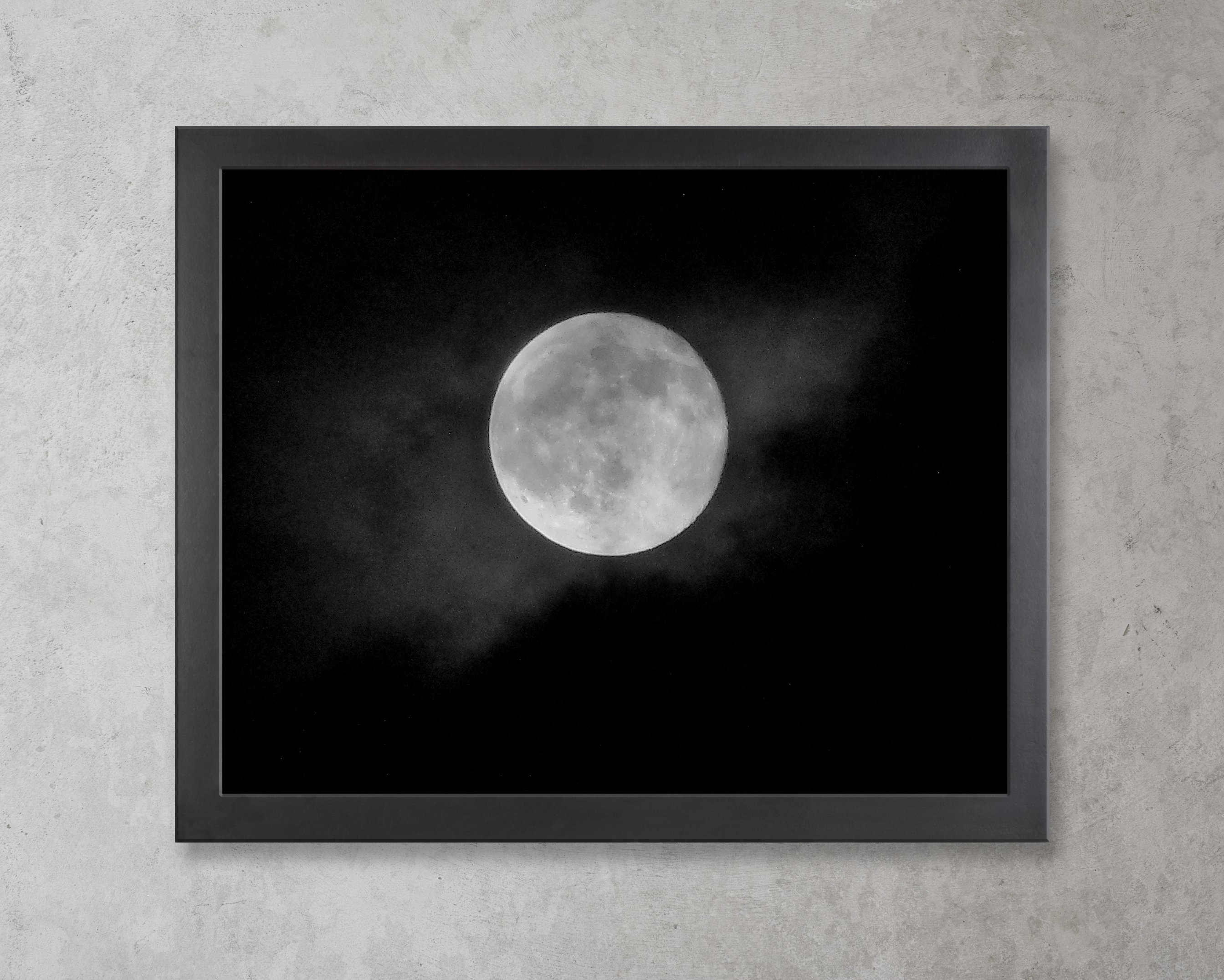 芸術写真 Nature Photograph Full Moon Art Print Nature Photograph Full Moon Art Print