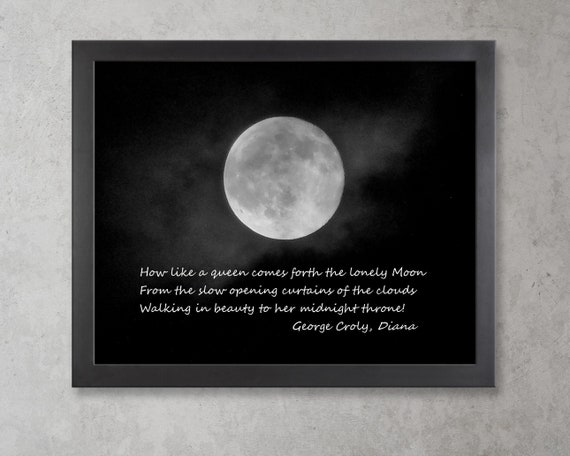 Queen Moon Fine Art Print Moon Photography Lunar Etsy Queen Moon Fine Art Print Moon Photography Lunar Etsy