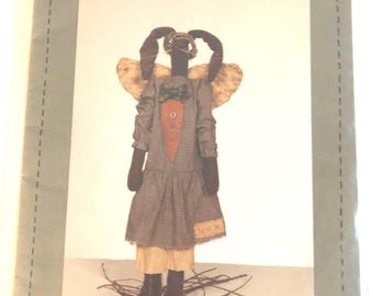 Folk Art Doll Patterns - Primitive Style Sewing. You Choose